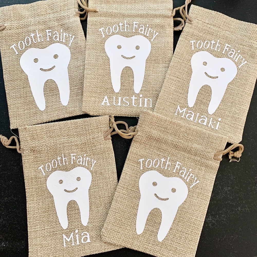 Tooth fairy pouches